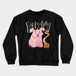 Bucky the Hognose piggin’ out Crewneck Sweatshirt